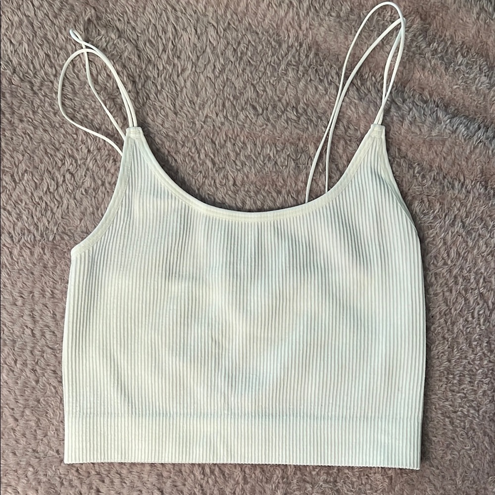 Sunday Best White SinchSeamless Cami Tank